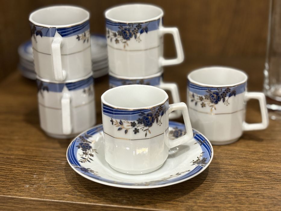 Conjunto de 6 chavenas de café