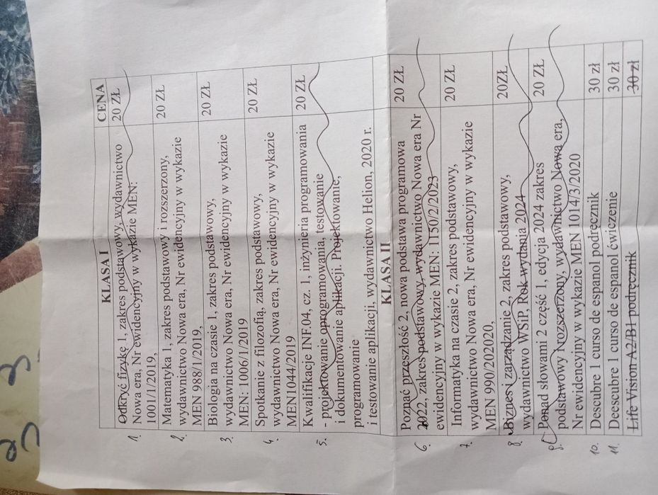 Informatyka na klasie podręcznik do klasy 1 i 2 technikum liceum