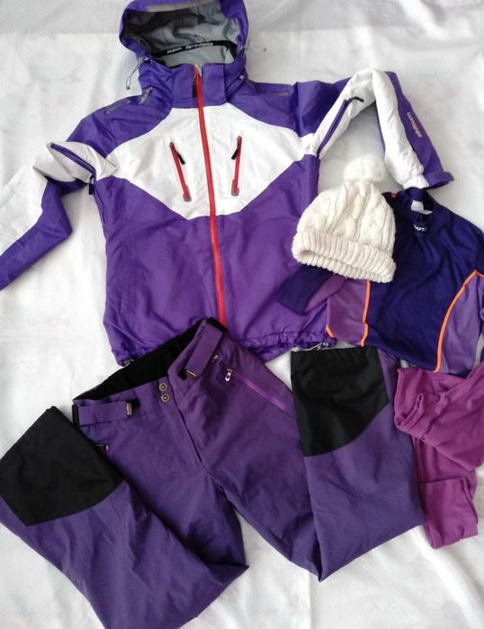 Komplet narciarski 164/168 dla dziewczyny