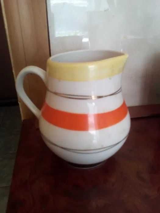 Молочник от сервиза радиоволна барановка сливочник фарфор СССР