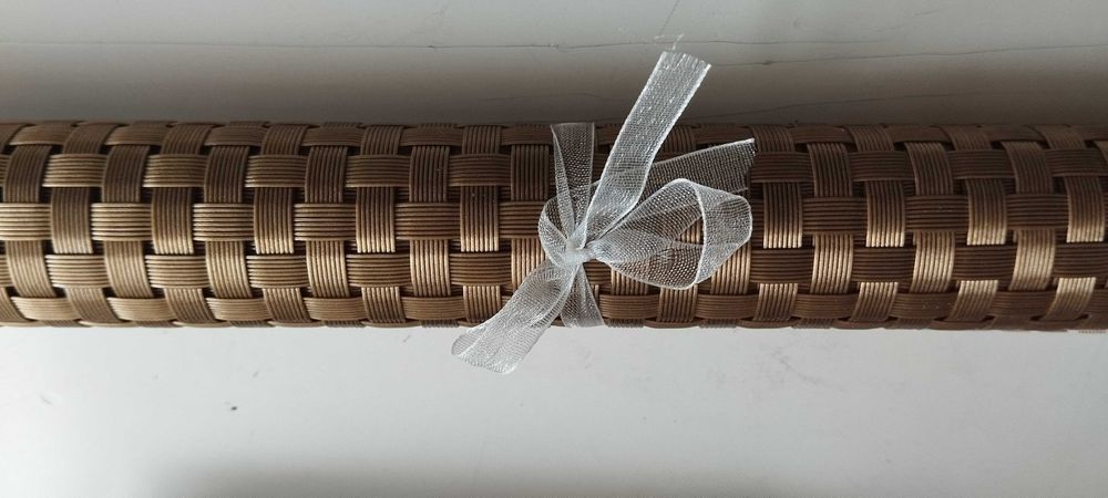 Individuais de mesa dourado velho novos