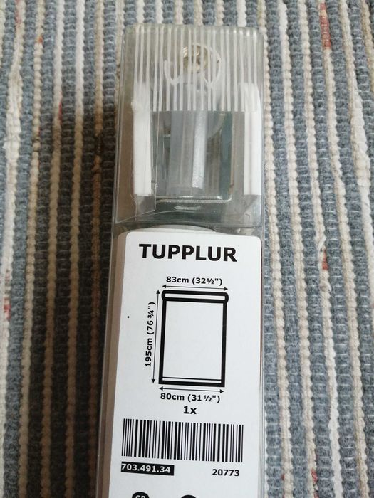 Estore opaco branco Ikea - Tupplur 80x195