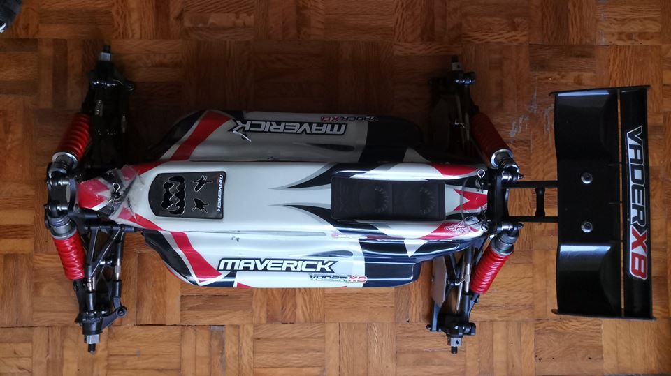 Carro 1/5 telecomandado eletrico HPI 4x4 ESC 200a de 5S a 14S lipo