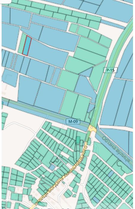 Земельна ділянка поруч кільцевої дороги м. Жовква