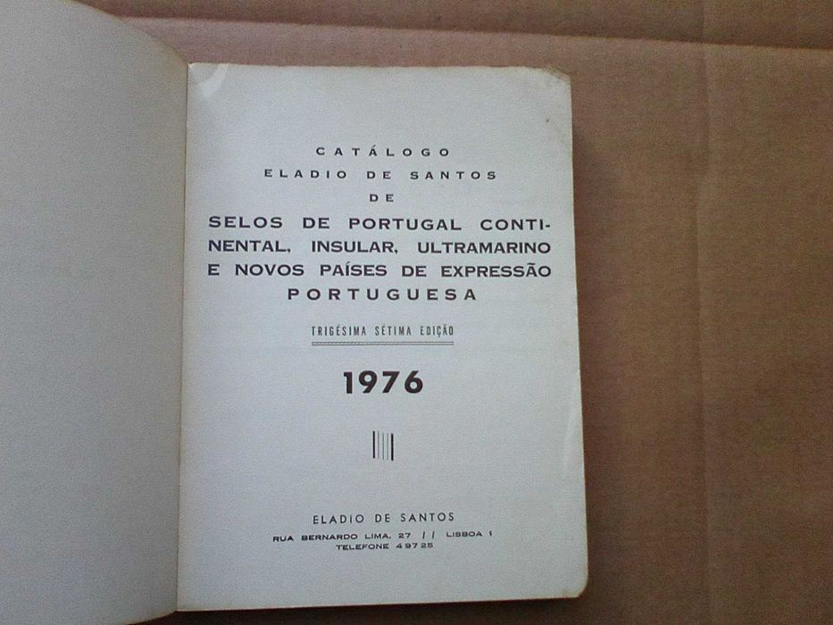 1976 – Catálogo Eládio Santos