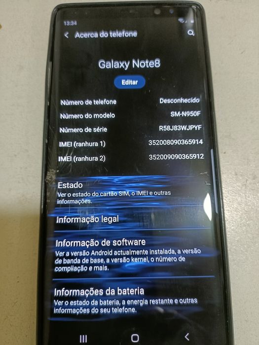 Samsung Galaxy note 8