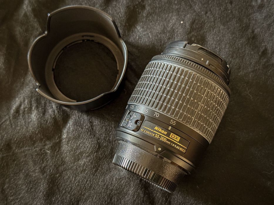 Nikon 18-55mm f3.5-5.6 e 55-200mm f4-5.6 G ED DX