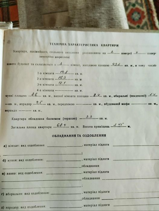 Продається квартира