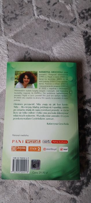 Książka. K.Grochola.Osobowość ćmy