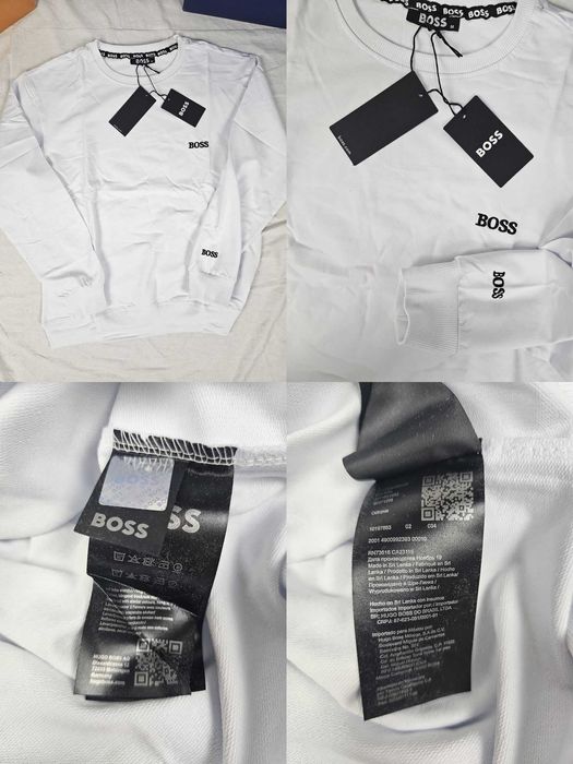 Bluza męska hugo boss premium maly znaczek OUTLET wyszywany