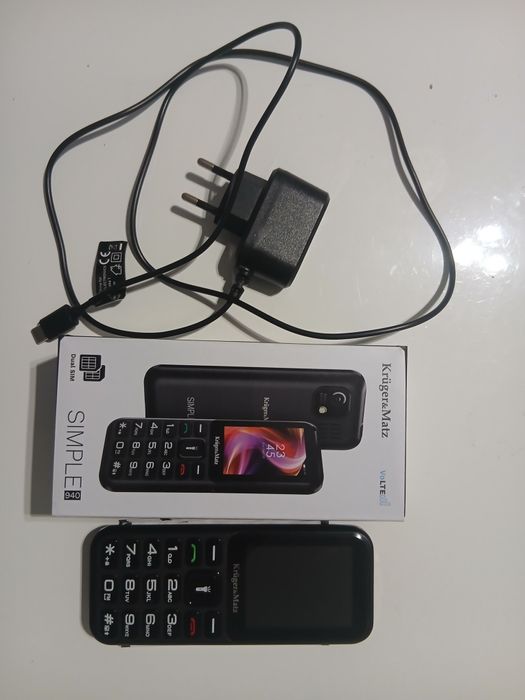 Telefon dla seniora Kruger&Matz Simple 940