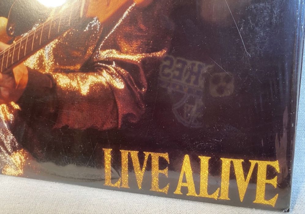 Stevie Ray Vaughan Live Alive 1st press 1986 Epic sealed USA