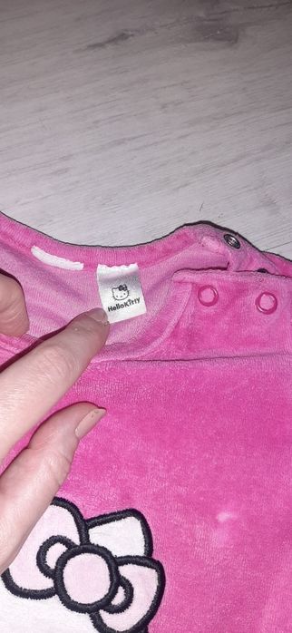 Bluzka polar Hello Kitty r. 98, 3 lata długi rękaw