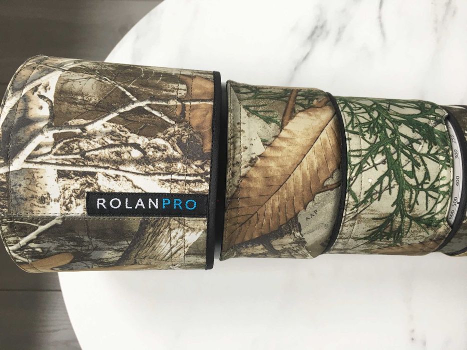 Kamuflaż pokrowiec osłona maskująca na obiektyw SONY 200-600 - NOWA