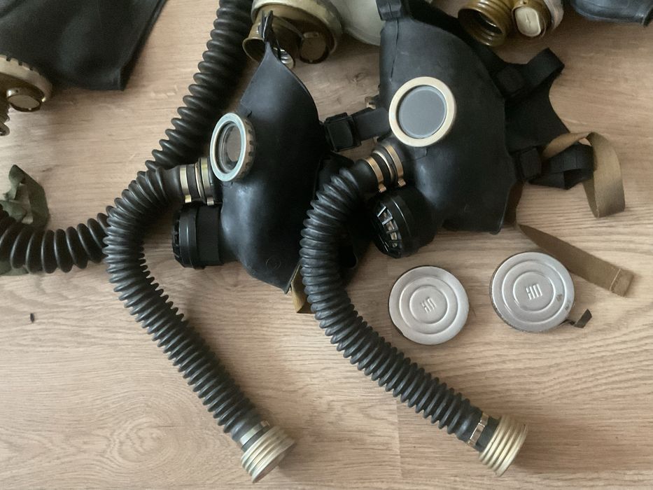 Колекція протівогазів ціна за шт ШМП, ШМ-66, ПДФ-Ш