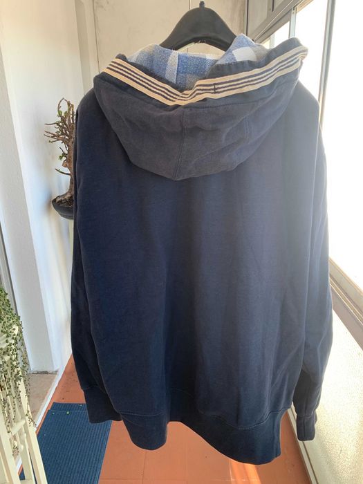 Sweatshirt com Capuz Cedar Wood State Azul Escuro – Tamanho L – Estilo Náutico