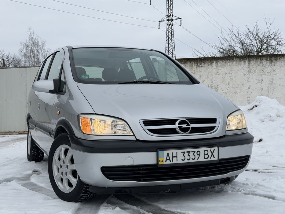 135 тис оригінального пробігу‼️ Opel Zafira A 2004р рідна фарба