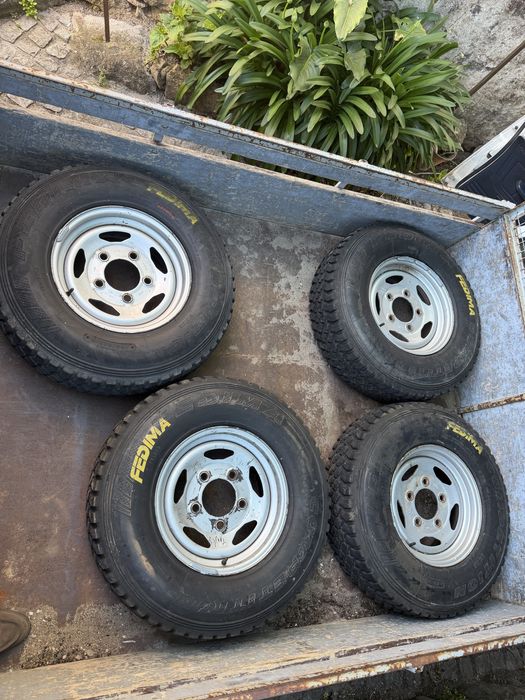 4 Jantes com Pneus Fedima Extreme Evolution 235/85 R16