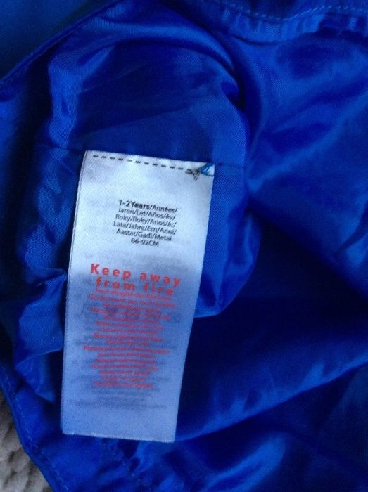 Ветровка-дождевик на 1-2 года
