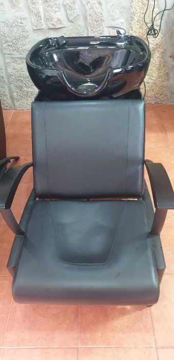 Calha de lavagem cabeleireira