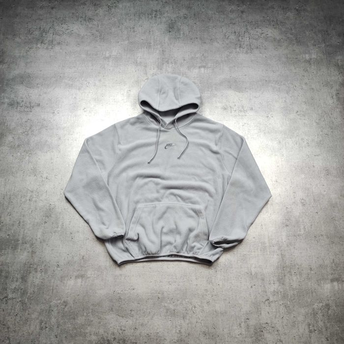 MĘSKA Bluza PREMIUM Polar fleece Hoodie Nike Haft Baranek Air Max