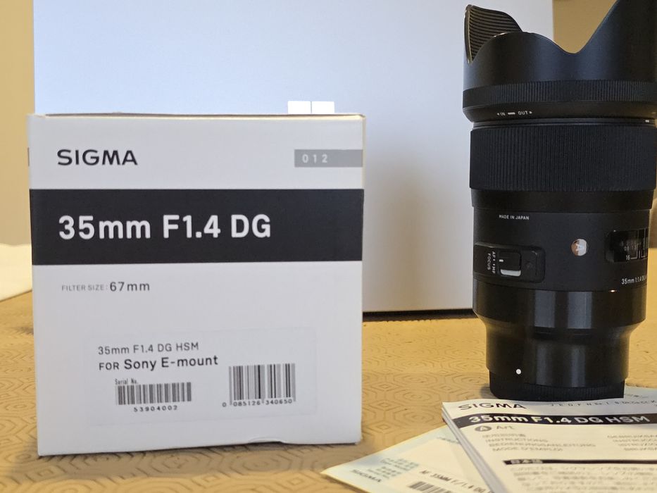 Sigma 35mm F1.4 DG HSM Art (Sony)