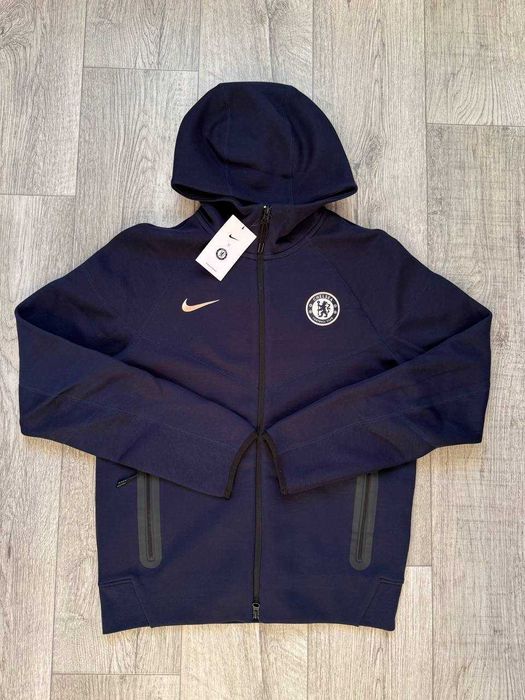 ОРИГІНАЛ! Кофта Nike Tech Fleece Chelsea FC Fz Wr M L XL | FZ4175