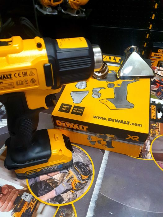 Фен акумуляторний DeWALT DCE530N 3роки гарантії