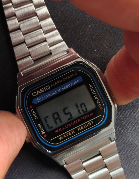 CASIO vintage digital relógio Novo