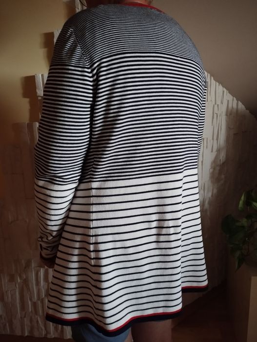 Kardigan bez zapięcia sweter L