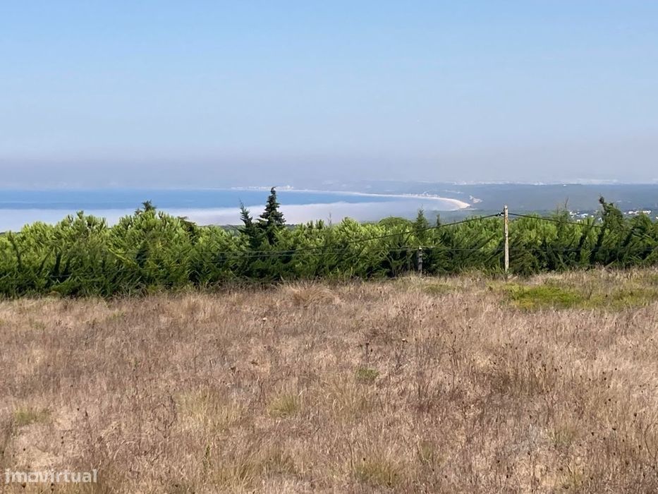 Terreno com 5551m2 vista mar Azoia Sesimbra