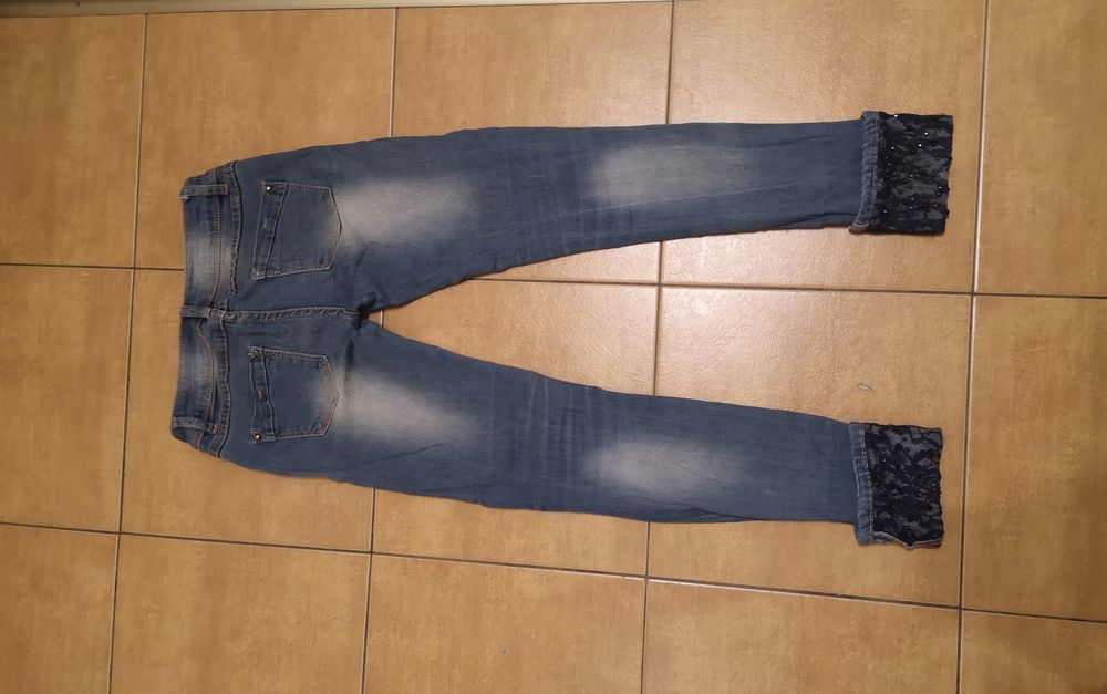 Spodnie jeansowe damskie