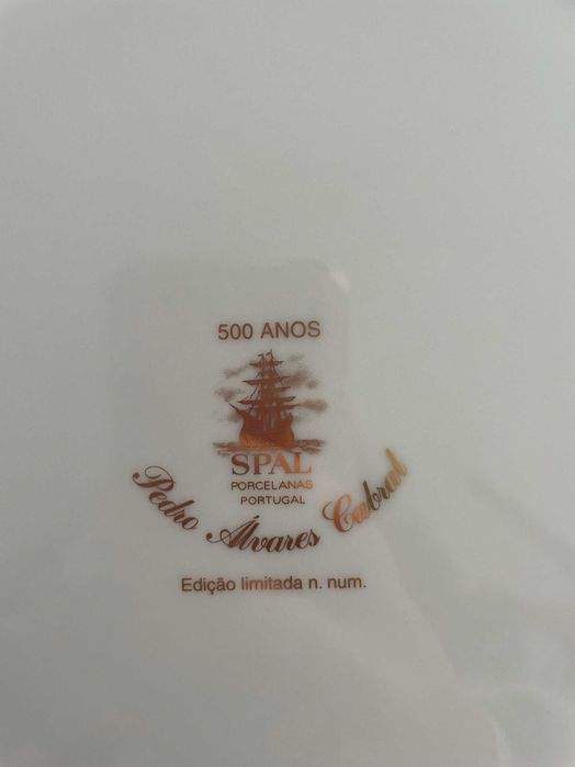 Prato Spal 500 Anos Descobrimentos edição limitada porcelana