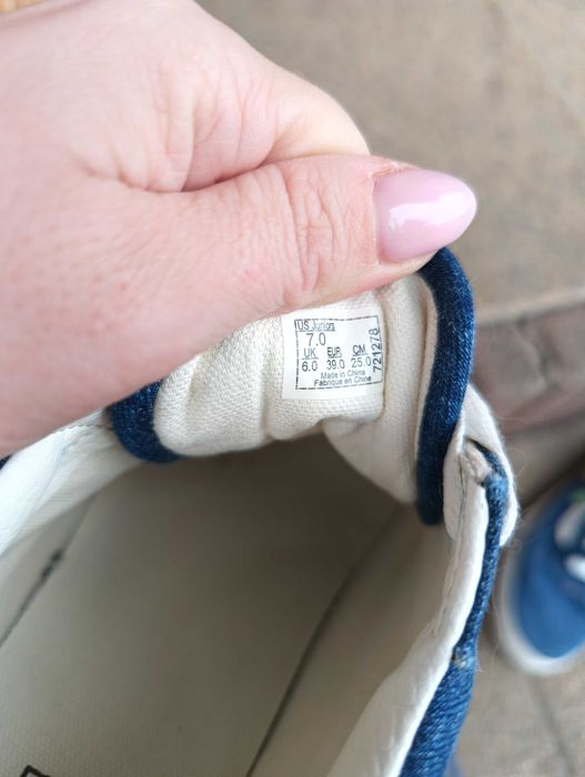 Trampki firmy Vans rozmiar 39