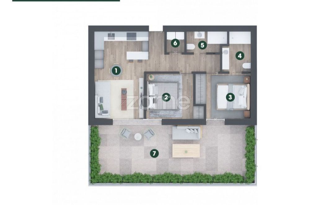 Apartamento T2 Gião Park - Vila do Conde