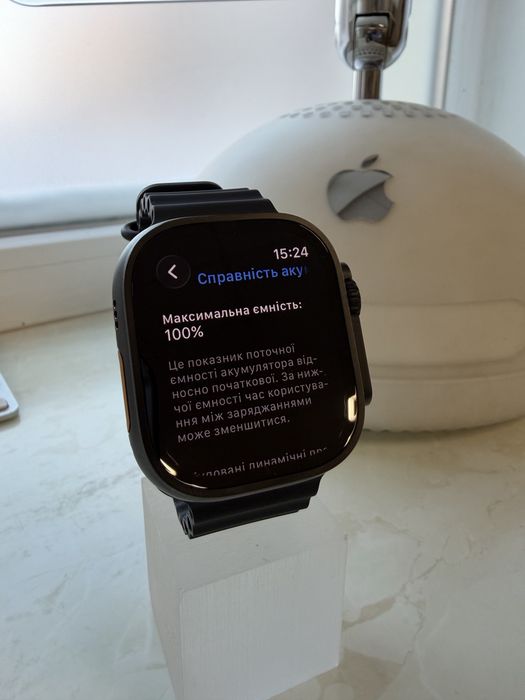 Apple Watch Ultra 2 Black 49mm MX4P3 Гарний стан та батарея 100% рідна