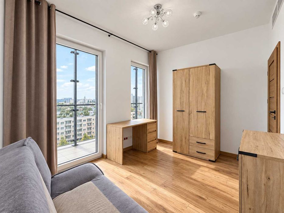 2 Osobne Pokoje | Balkon 11 m2 | Klimatyzacja |PKP