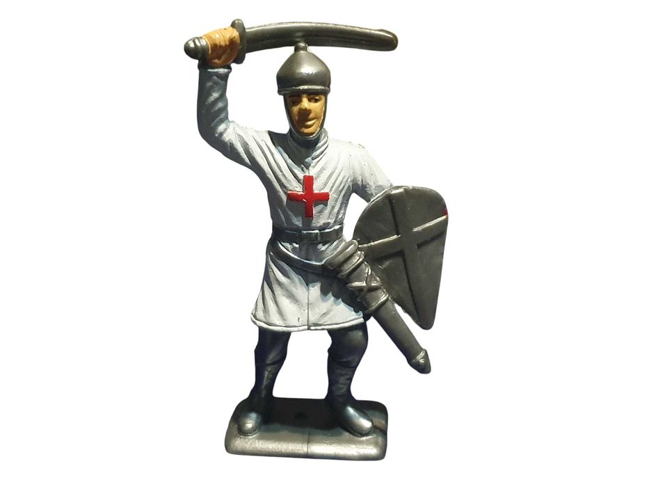 Stara figurka żołnierzyk rycerz lata 80/90 PRL antyk unikat kolekcjone