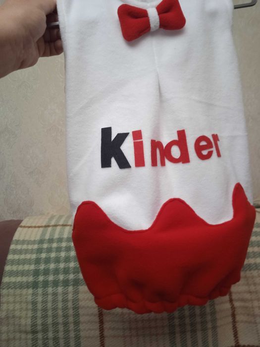 Новорічний костюм кіндер сюрприз, на зріст 98-104