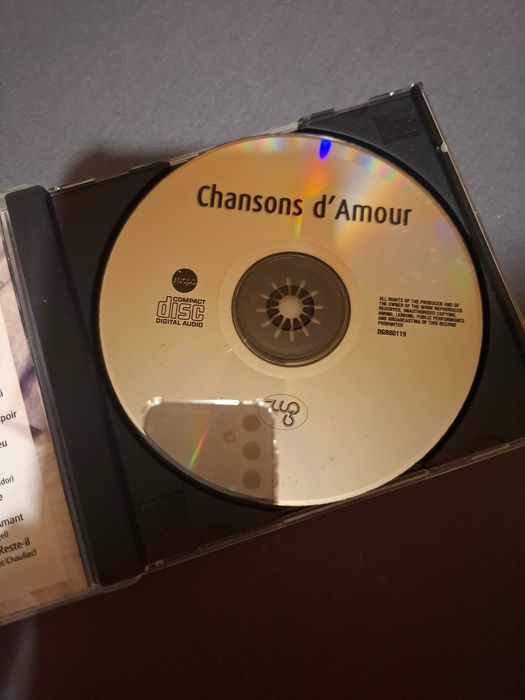 Vendo cd chasons d'amour