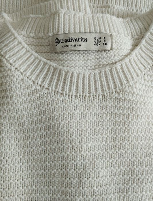 Camisola malha branca