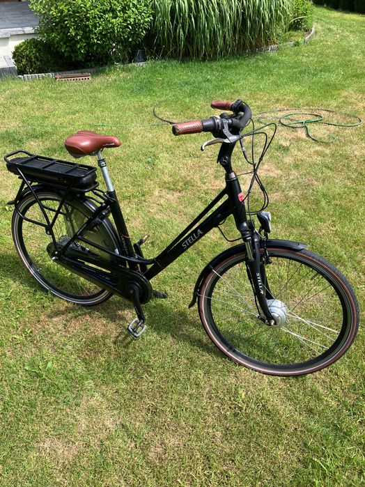 Rower elektryczny stella vicenza nero