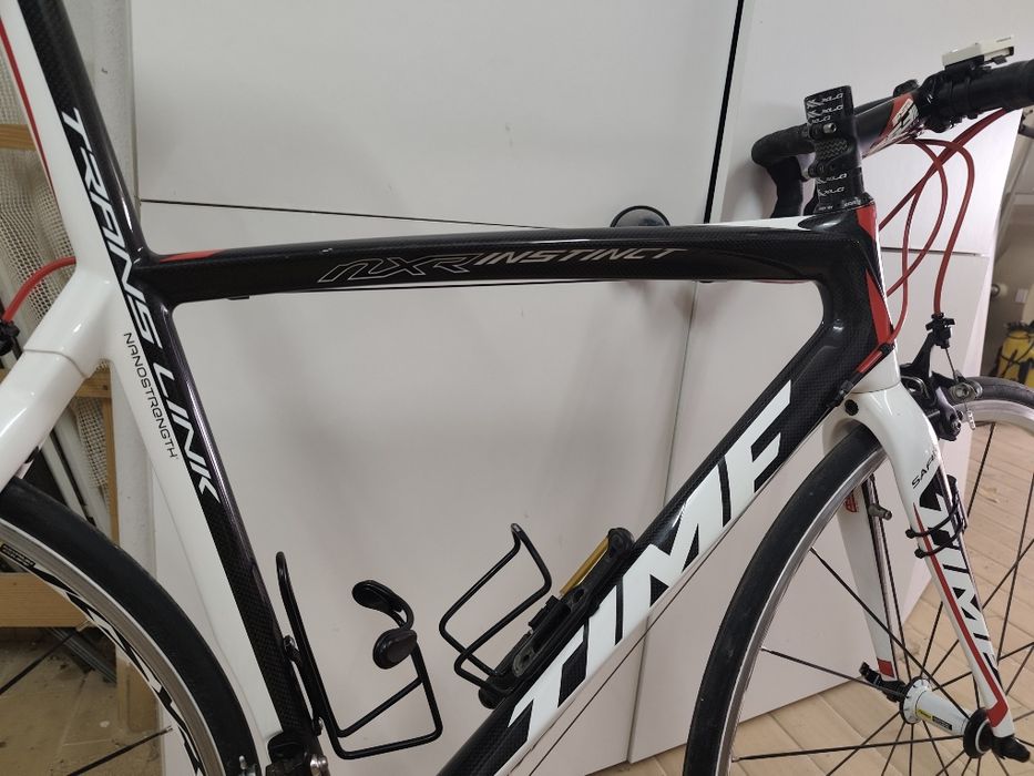 Bicicleta corrida carbono TIME tamanho 54 Shimano ultegra