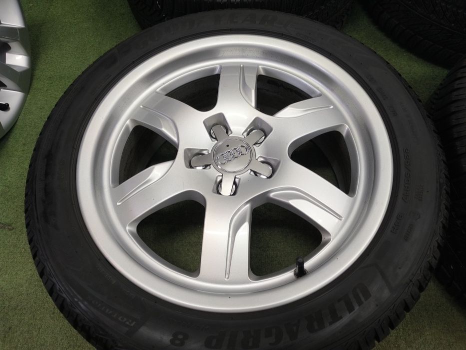 Koła 17" felgi 5x112 et28 opony 225/50/17 Audi a5 a4 b6 b7 b8 a6 c6 c7