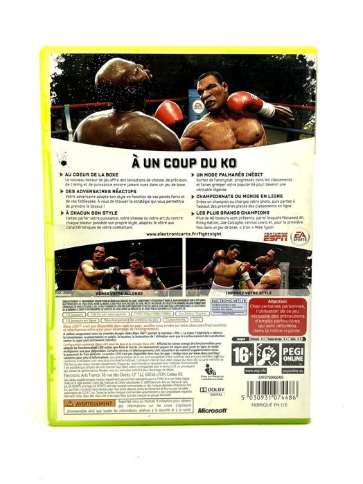 Fight Night Round 4 Xbox 360 Po Angielsku