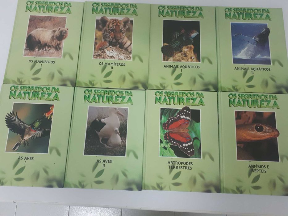 Os Segredos da Natureza 8 volumes