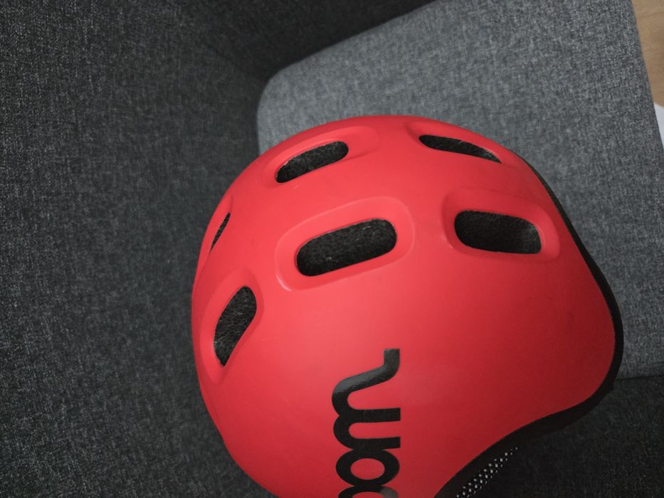 Kask dziecięcy woom READY rozm. M czerwony