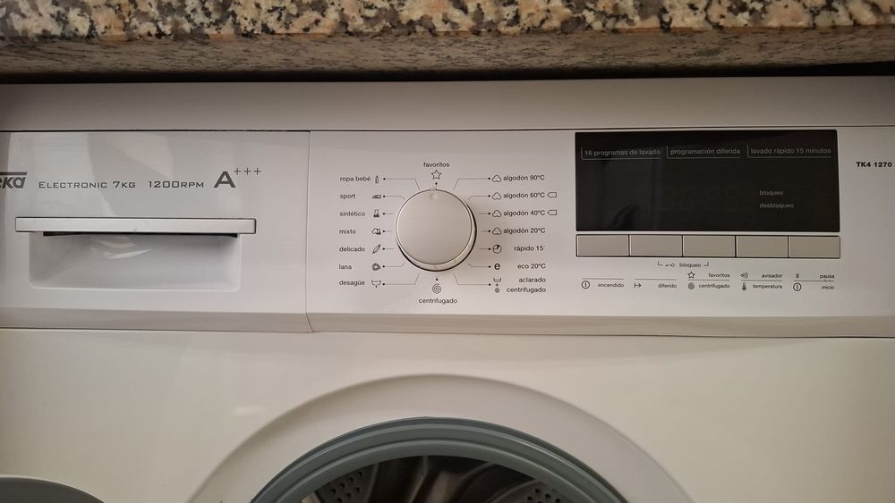 Máquina lavar roupa Teka TK 1270