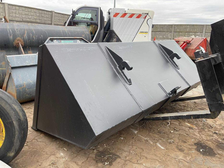 Łyżka Merlo Manitou Jcb Nowa 2.40 szeroka Lemiesz Hardox MOCNA SOLIDNA