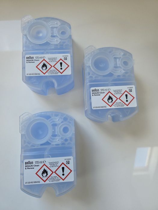 Oryginalny wkład Braun CCR1 WKŁAD PŁYN Clean & Renew do golarek